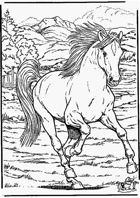 Les chevaux sont l'un des premiers animaux apprivoisés par l'homme. Coloriages à imprimer : Cheval, numéro : 847aa7d1