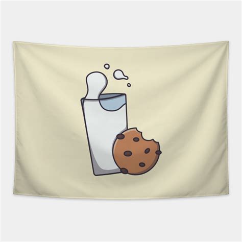 ✅ perfect milk & coffee frothing: Cookie and Milk - Perfect Duo - Cookie And Milk - Tapestry ...