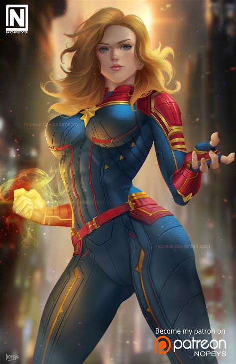 Making marvel studios' captain marvel. ArtStation - Captain Marvel, NOPEYS : Norman de Mesa