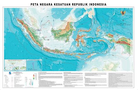 Selain itu berdasarkan geografis dan peta indonesia, indonesia memiliki luas wilayah yang luasnya mencapai ratusan juta km persegi. mari BERPRESTASI!: Peta Terbaru - Negara Kesatuan Republik ...