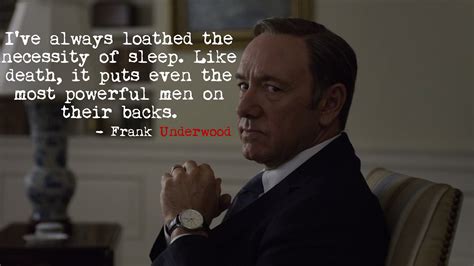 We did not find results for: "I've always loathed the necessity of sleep. Like death ...