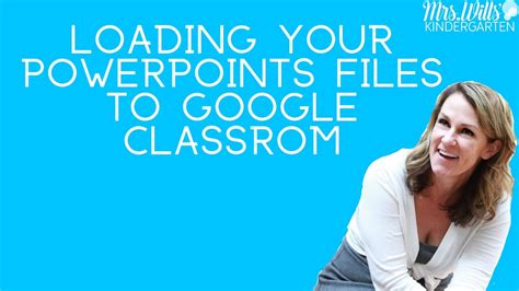 Google classroom is a free online service that lets teachers and students easily share files with each other. Adding PPT to Google Classroom - YouTube