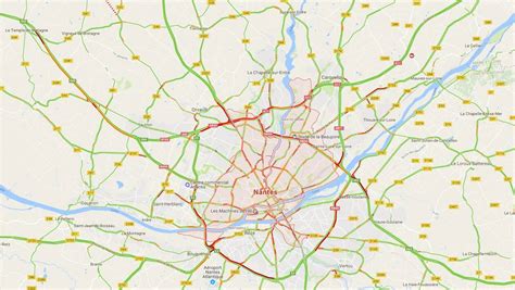 Circulation en temps réel [CARTE INTERACTIVE) et météo du jour