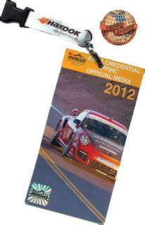 The race's organizers have opted to suspend the motorcycle classes at america's most prestigious hill climb event after the death of rider carlin dunne. 2012 press pass for the Pikes Peak Hill Climb race | Pikes ...