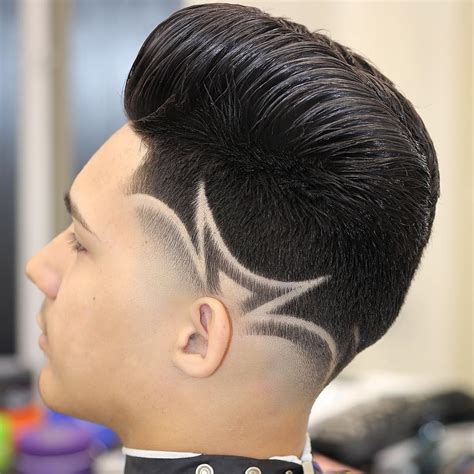 This means that instead of a natural hairline your barber uses clippers. 35 Awesome Design Haircuts For Men - Men's Hairstyles