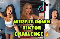 wipe down tiktok challenge sexy compilation edition