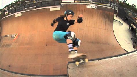 Amelia brodka is a powerhouse of skateboarding. Amelia Brodka / Skate Video - YouTube