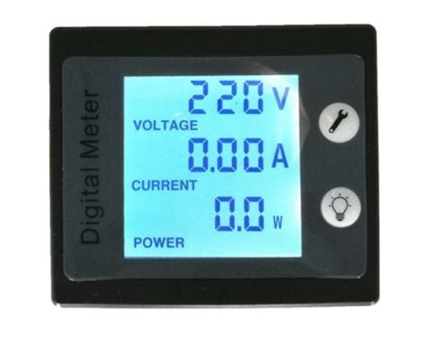 With a 40 db dynamic range, these power meters provide measurement of forward and reverse power, load vswr, as well as internal and external temperature. AC 80 to 260V LCD Digital 100A Volt Watt Power Meter ...