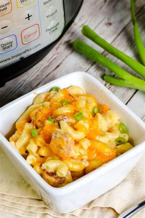 One pot ham & penne pasta. Insta Pot Ham And Cheese Rotini Recipe - Instant Pot Shells Cheese 4 Sons R Us : Each of these ...