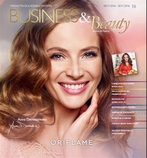 Nabízíme široký sortiment vysoce kvalitních kosmetických produktů. Katalog Oriflame 16 2016 magazyn Business&Beauty ...
