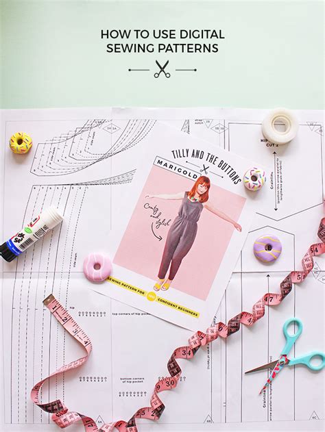 Includes 50 quick & easy patterns for beginners! Tilly and the Buttons: How to Use Digital Sewing Patterns