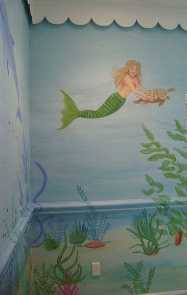 Then press them down on the construction paper. Coral Reef Mural - Children's mural- Boca Raton ,FL | Childrens wall murals, Nursery wall murals ...