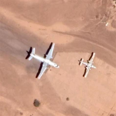 An-26 in Omdurman, Sudan (Google Maps)