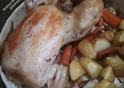 Cobalah ayam panggang dengan rempah ini. Resep Ayam Panggang Oven Utuh / Cara Gampang Membuat Ayam ...