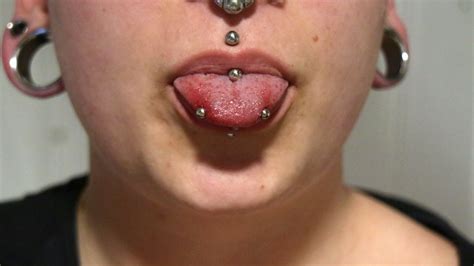 So, we recommend you go to a very experimented, clean and serious piercer or you may regret it later. Snake Eye Piercing - Tongue Piercing The Complete Guide ...