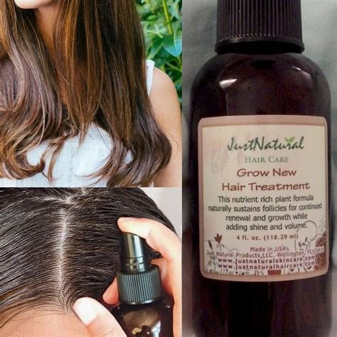 Just natural alopecia hair loss treatment. Grow New Hair Treatment | Just natural products, Hair loss ...