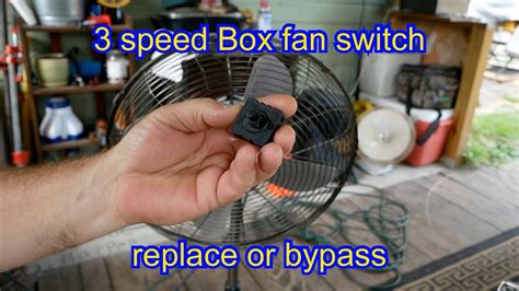3 way stereo audio switch switchbox cd aux rca phono. 3 speed Box fan bypass or replacement - YouTube