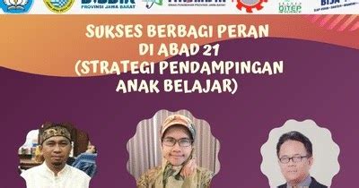 Dia mengatakan bahwa program guru belajar dan berbagi, yang utama merupakan gerakan di mana setiap guru bisa mengikuti program pembelajaran secara daring untuk berefleksi dan terus mengembangkan diri secara mandiri dan berkelanjutan. SUKSES BERBAGI PERAN DI ABAD 21 (Strategi Pendampingan Anak Belajar) - GURU SUMEDANG