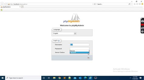 default username and password phpMyAdmin on WAMP server - YouTube