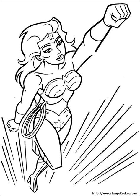 Disegni de Wonder Woman | Cartoon coloring pages, Superhero coloring pages, Coloring pages