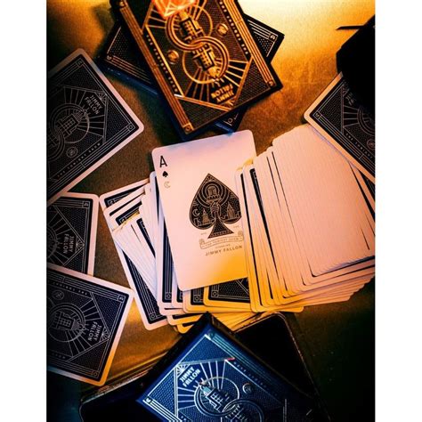 Now you can own a premium set of playing cards produced in collaboration with its current incarnation, the tonight show starring jimmy fallon. Theory11 Jimmy Fallon Playing Cards | Card Games | Games + Puzzles | Toys | Virgin Megastore