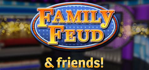 If you've ever watched daytime television in the us, chances are you've run across a game show called family feud. Family Feud & Friends