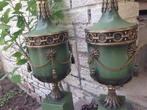 With a broad range of styles to fit any theme or decor, buffet lamps are a fabulous option for lighting on. Pair Lamps Hollywood Regency Neoclassic Green Gilded Extra ...