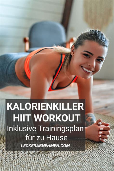 Übungen für einen schönen po für zuhause. HIIT Cardio Trainingsplan für zuhause - Schnell abnehmen ...