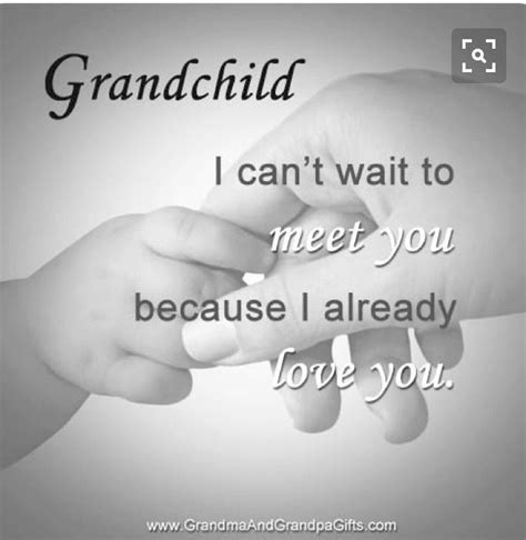 Your comment has been submitted for review. Grandchild/ I can't wait to meet you, I already love you ...