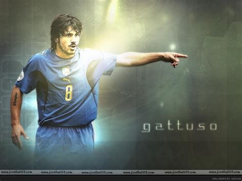 He generally plays defensive midfielder. wallpaper free picture: Gennaro Gattuso Wallpaper 2011