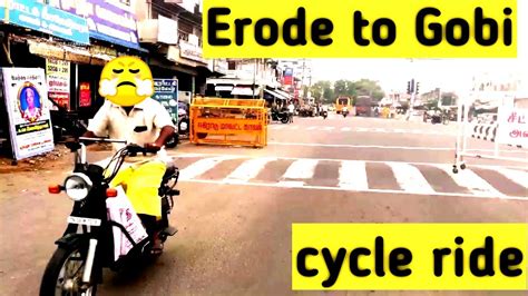 Even if it is a 30 minute daily commute or cycle to the shops, it will be of some help, helping to but, you probably knew that already! |தமிழில்| Erode to gobichettipalayam cycle riding|my first ...