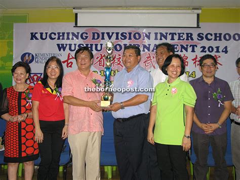 (redirected from sjk (c) chung hua 4 1/2). SK Kenyalang, SMK Sg Tapang top wushu meet | Borneo Post ...