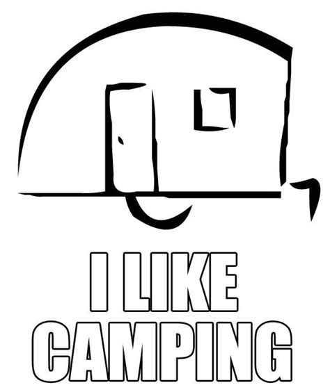I've totally got the summer vacation bug this year. RV Camping Coloring Pages | Camping coloring pages ...
