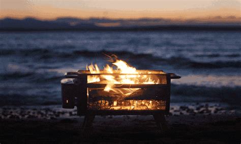 You don't even have to leave the sleeping bag; Biolite Fire Pit - Awesome Stuff 365