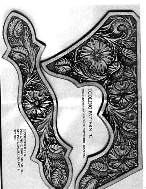 Leather stamping design for belts. 7308424_orig.jpg (618×800) | Leather workshop, Leather ...