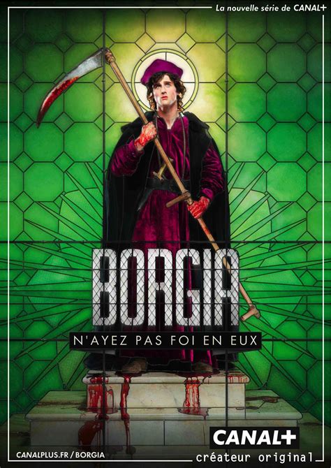 The show recounts the borgia family's rise to power and subsequent domination of the papal states during the renaissance. Canal + - Borgia | Séries télévisées, Affiche film