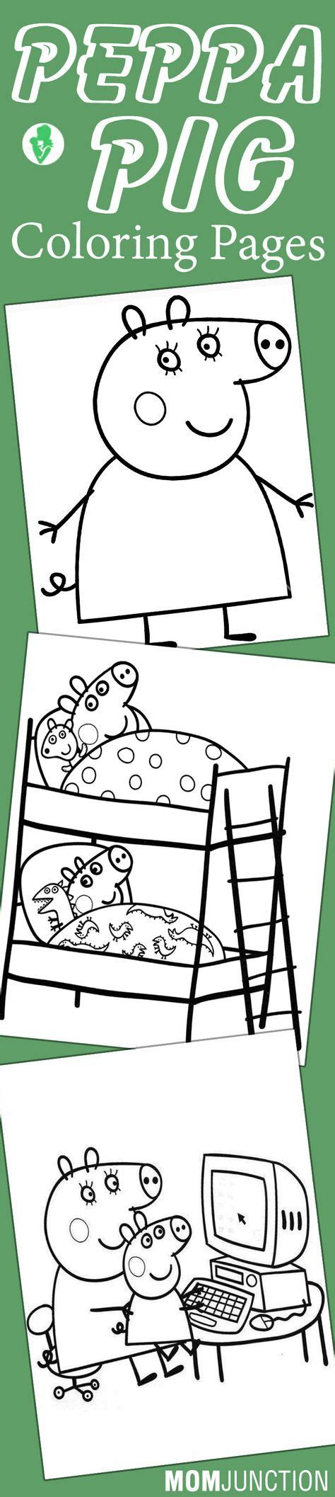 Free printable coloring pages for kids and adults. Top 35 Free Printable Peppa Pig Coloring Pages Online ...