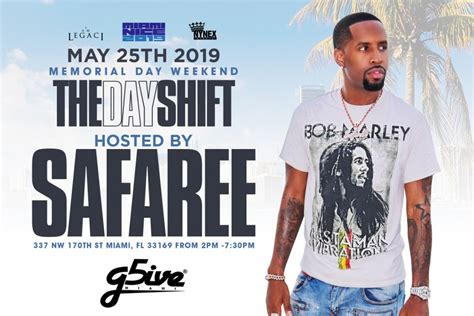 Come along as i walk from 14 street. SAFAREE hosts THE DAY SHIFT Miami Memorial Day Weekend ...