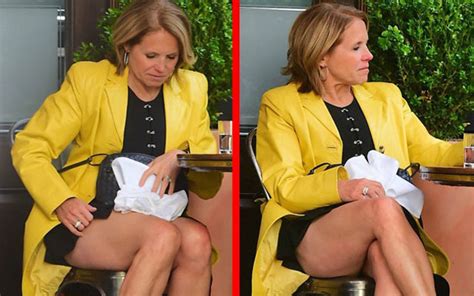 Katie couric, aaron rodgers to be 'jeopardy!' katie couric says denzel washington left her 'shaken' after 'uncomfortable' interview. Katie Couric Gives Leg Show As Career Takes A Dive ...