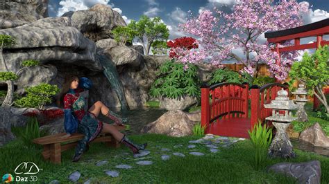 When making a japanese style garden the aim should therefore be to create a mood of mystery, calm and tranquility and capture something of the essence of nature below, we explain how to create your own garden at home with japanese garden ideas and helpful advice from pro sophie walker. Japanese Zen Garden 3D Models curtisdway