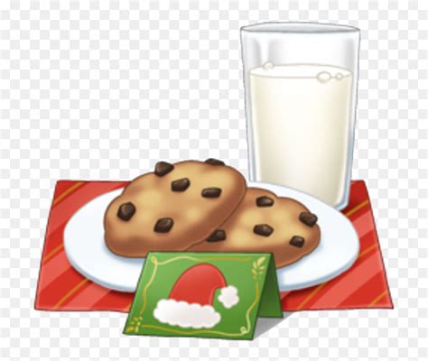 Christmas sweets clipart set includes: Transparent Milk And Cookies Clipart - Christmas Milk And Cookies Clipart, HD Png Download ...