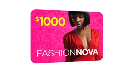 The best fashion nova discount code we have seen was for 50% off the entire site. Get $1000 Fashion Nova Gift Card! Free - GIFT CARD OFFER