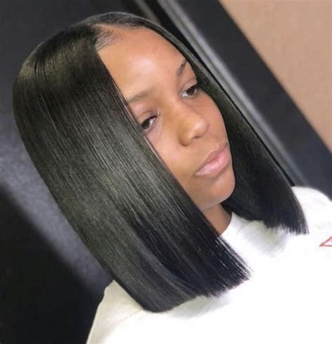Thinking about changing up your look and trying a new haircut style? Straight Bob Closure Wig in 2021 | Hair styles, Weave bob hairstyles, Bob hairstyles
