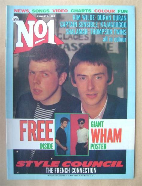 August 6 is the 218th day of the year (219th in leap years) in the gregorian calendar. No 1 magazine - The Style Council cover (6 August 1983)