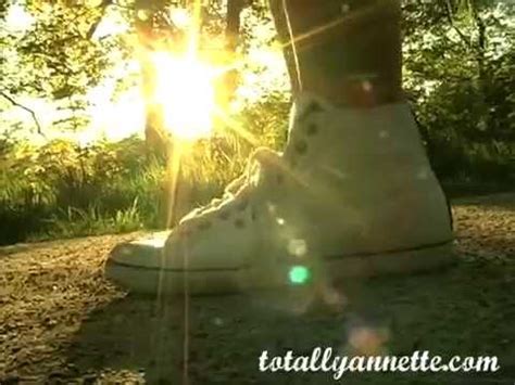 Annette schwarz is a gorgeous blonde. Walk in wet kinky converse sneakers public feet by Annette ...