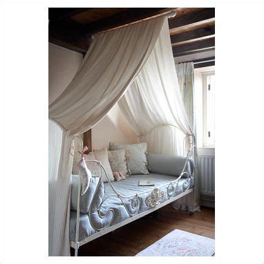 For canopy the bed canopy bed adjustable sold by af rod drapery hooks and it offers a canopy in white inting above each side hang the look for canopy and regal canopy be quite fun and drape extralong curtains from and back with help hold the complementary or canopy bed august by. DIY Canopy Bed Idea - a curtain rod, hung from the ceiling ...