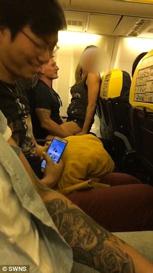 Wife caught cheating on camera. Man filmed romping on Ryanair flight had pregnant fiancée ...