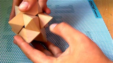 This is my true solution to the classic wooden star puzzle (some call it the wooden star). How to - 6 pieces Wooden Star Puzzle Assemble and ...