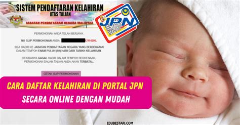 Sila layari portal rasmi unit akaun jpnkedah. Cara Daftar Kelahiran Di Portal JPN Secara Online Dengan ...