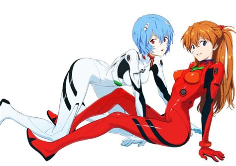 Trying to find mecha anime? Safebooru - 2girls absurdres all fours arm support ayanami ...